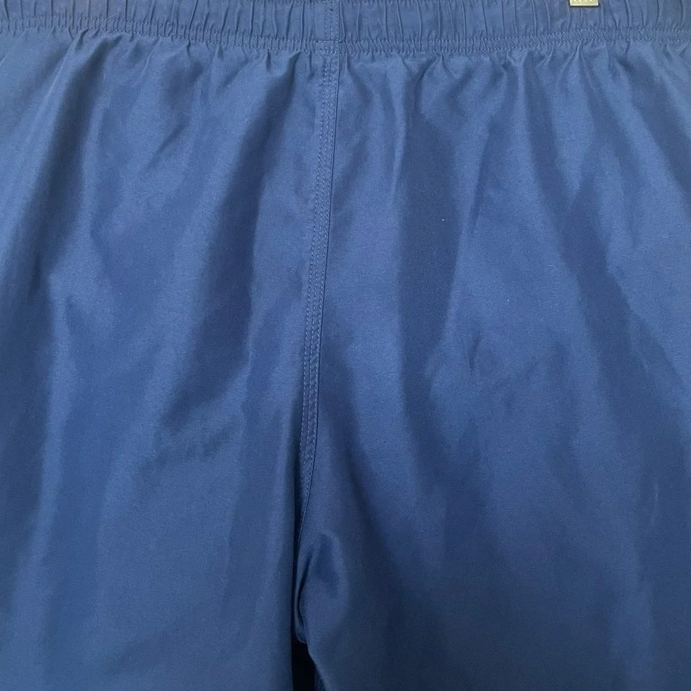 Nike Swim Trunks Shorts Mens Large Blue Lined Polyester Beach Pool Vacation